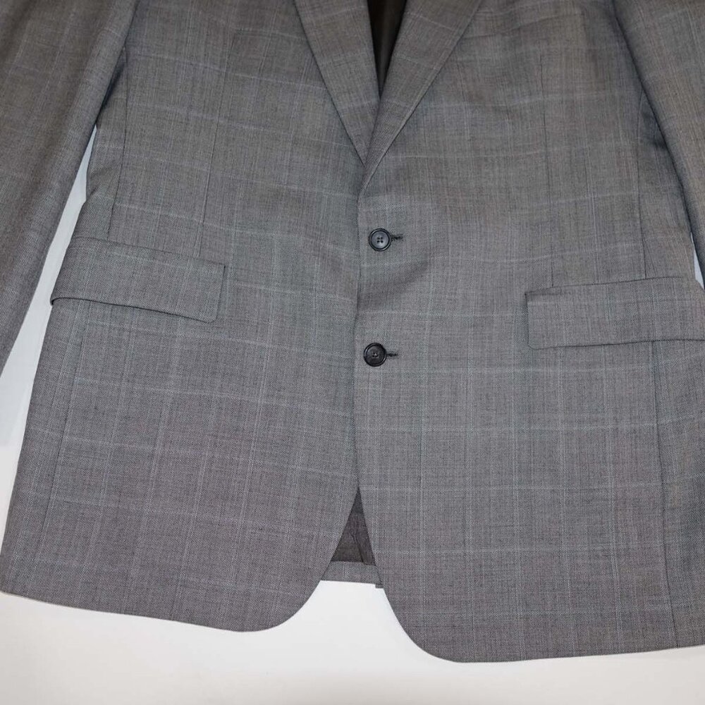 Talbot Jaimes Men's 2 Button Suit Size 44 Long 36… - image 7